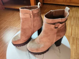 Lote Sandalias y Botines Talla 37 Doradas