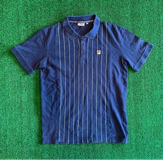 Polo Fila Clásico Azul Marino Rayas