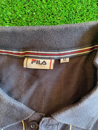 Polo Fila Clásico Azul Marino Rayas