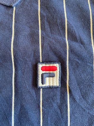 Polo Fila Clásico Azul Marino Rayas