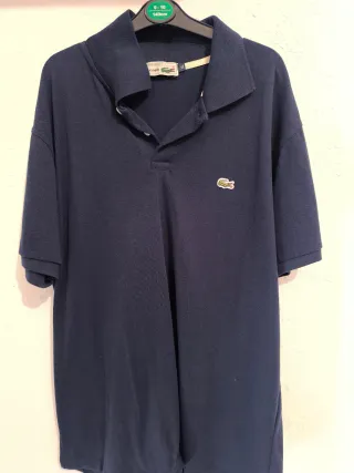 Polo Lacoste Azul Talla L