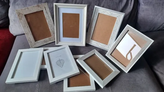 Portafolios de madera sin usar