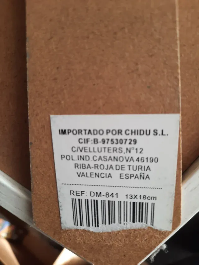 Portafolios de madera sin usar