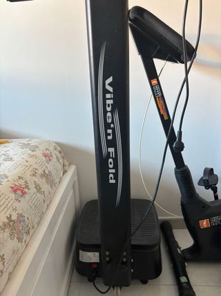 Bicicleta Estática y Vibradora Vibe'n'Fold