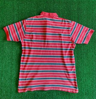 Polo Nautica Rayas Rojo/Gris/Blanco Talla L