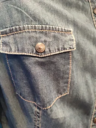 Camisa vaquera chica. Como nueva XL