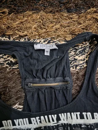 Camiseta tirantes gráfica