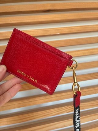 Tarjetero Bimba y Lola Rojo