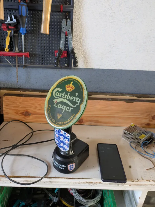 Luminoso decorativo barra bar Carlsberg England Te