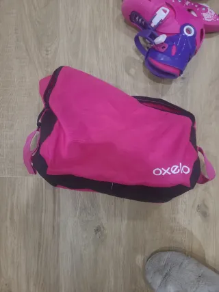 Patines rosas y morados niña Oxelo