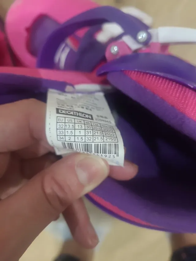 Patines rosas y morados niña Oxelo