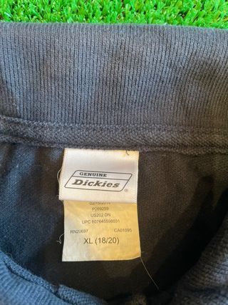 Dickies Polo Negro Minimalista Workwear