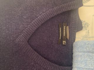 Tre maglioni Cortefiel blu e marrone