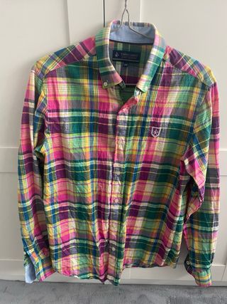 Camisa Valecuatro Talla S Cuadros Multicolor