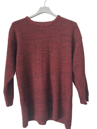 Jersey Misscollection Punto Talla M Rojo/Negro