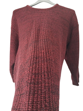 Jersey Misscollection Punto Talla M Rojo/Negro