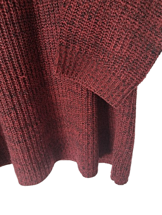 Jersey Misscollection Punto Talla M Rojo/Negro