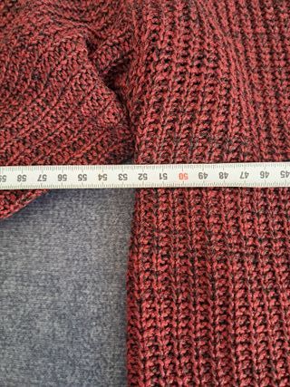 Jersey Misscollection Punto Talla M Rojo/Negro