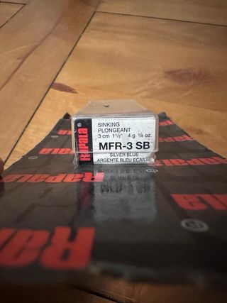 4 Señuelos Rapala Mini Fat Rap