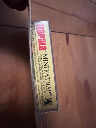 4 Señuelos Rapala Mini Fat Rap