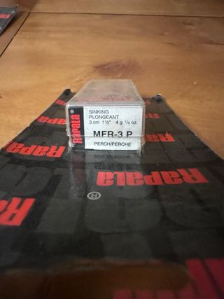 4 Señuelos Rapala Mini Fat Rap