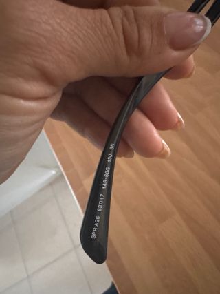 Gafas de Sol Prada Originales Negras/Marrones