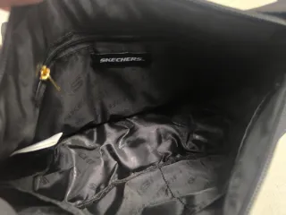 2 Borse Skechers Nero e Argento