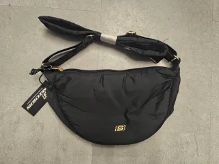 2 Borse Skechers Nero e Argento