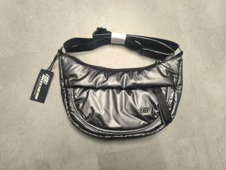 2 Borse Skechers Nero e Argento