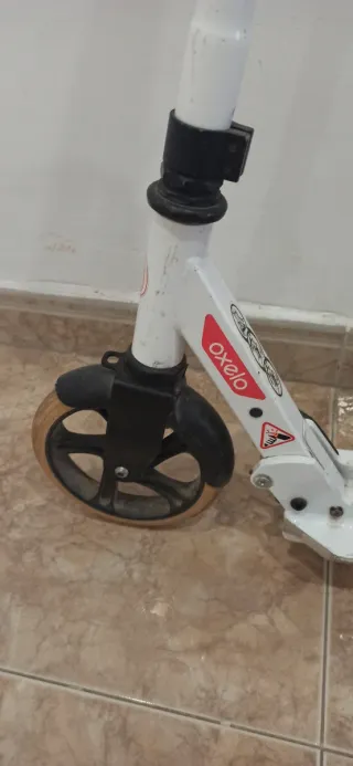 Patinete Oxelo blanco