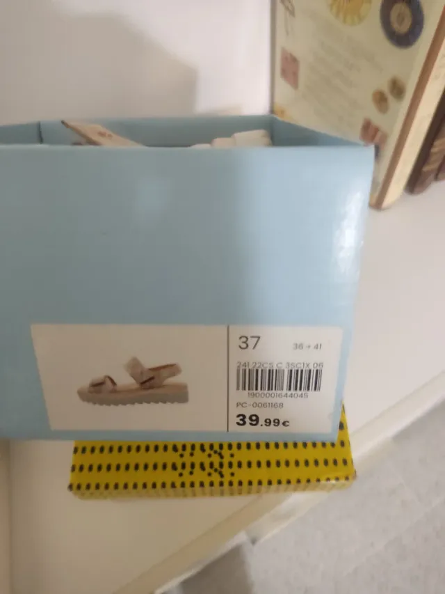 Sandalias verano mujer beige/dorado