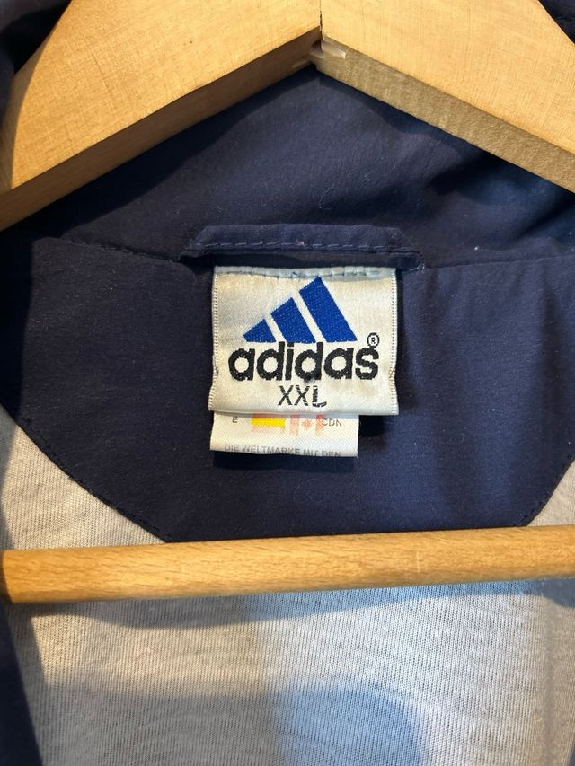 Chaqueta Adidas Retro Azul y Roja Adidas original