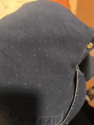 Camisa de Zara estilo vaquera con patrón