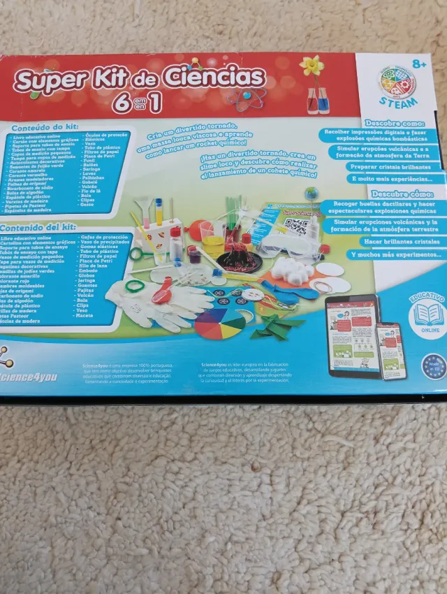 Super Kit de Ciencias 6 en 1