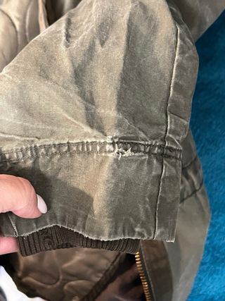 Parka H&M verde oliva donna