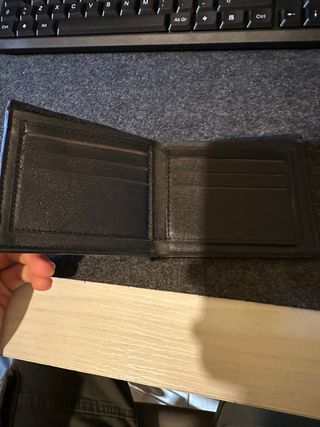 Portafoglio uomo nero