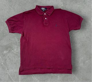 Polo Ralph Lauren granate talla M