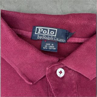 Polo Ralph Lauren granate talla M