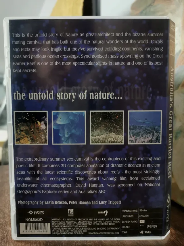 DVD Australia's Great Barrier Reef