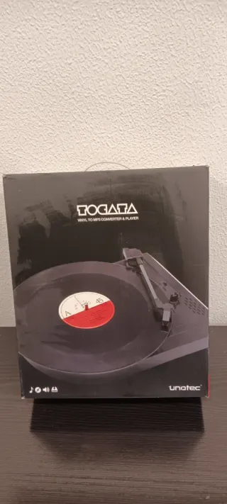 Giradischi USB Unotec Nero