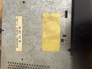 Radio Peugeot Blaupunkt