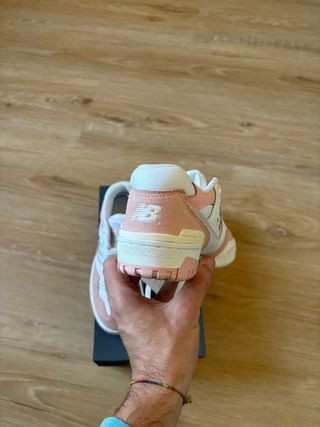 New Balance 550 White Pink Sea Salt (GS) 37 EU