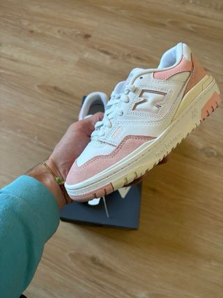 New Balance 550 White Pink Sea Salt (GS) 37 EU