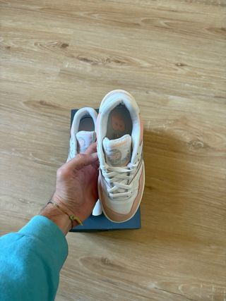 New Balance 550 White Pink Sea Salt (GS) 37 EU