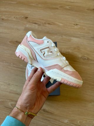 New Balance 550 White Pink Sea Salt (GS) 37 EU