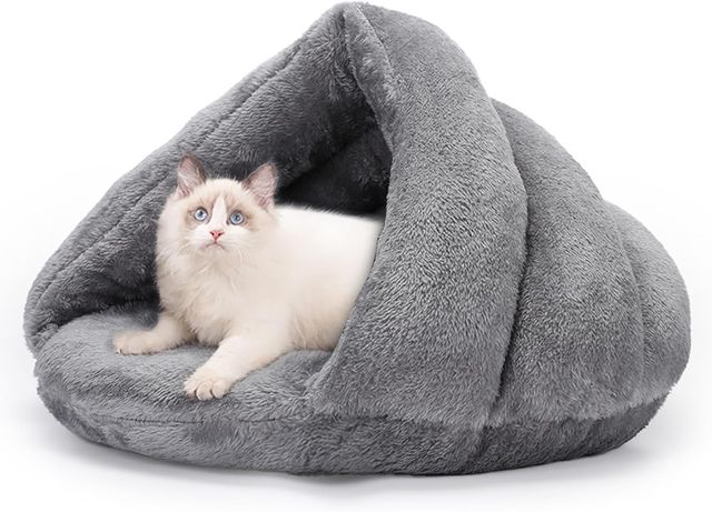 Cama para mascotas suave y acogedora