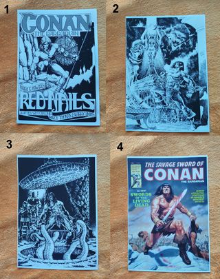Coleccion de posters de CONAN tamaño (30x42 cm)
