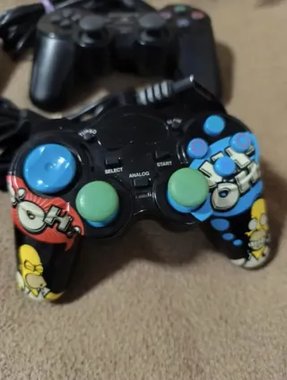 Mandos PlayStation 2 y Nintendo Wii