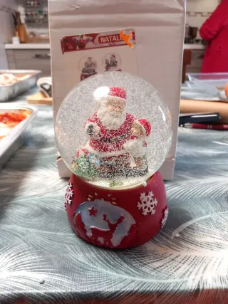 Palla di neve Natale Babbo Natale