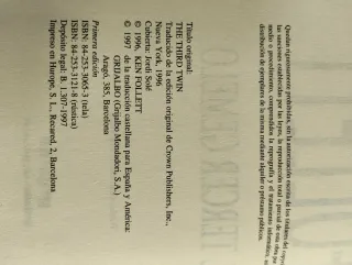 TERCER GEMELO - TELA -, EL